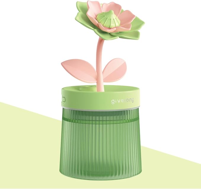 Cute Mini Humidifier 320mL Cool Mist Humidifie mute with 2 Mist Modes,for Home/Nursery/Office,Portable Mini Air