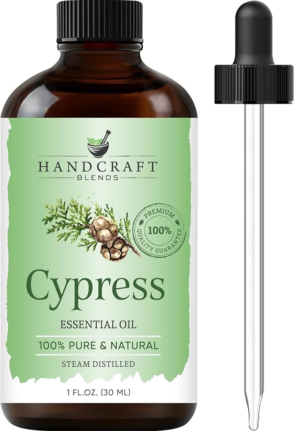Cypress Essential Oil – 1 Fl Oz – 100% Pure and Natural – Premium Grade Essential Oil for Diffuser and Aromatherapy, product