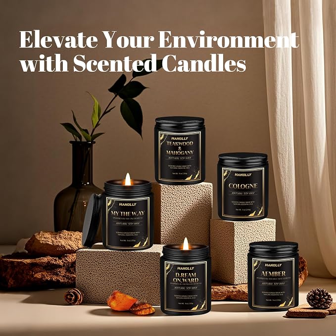 D.Ream On.Ward Hotel Candle, 9 oz Scented Candles for Home Soy Candle Wax, Inspired by The Westin Hotels, Luxury Long Lasting