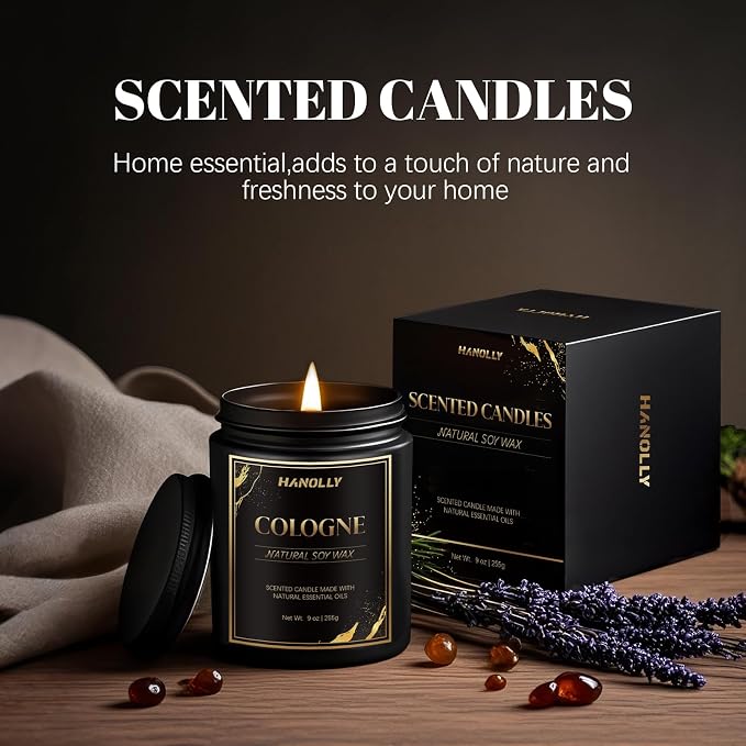 D.Ream On.Ward Hotel Candle, 9 oz Scented Candles for Home Soy Candle Wax, Inspired by The Westin Hotels, Luxury Long Lasting