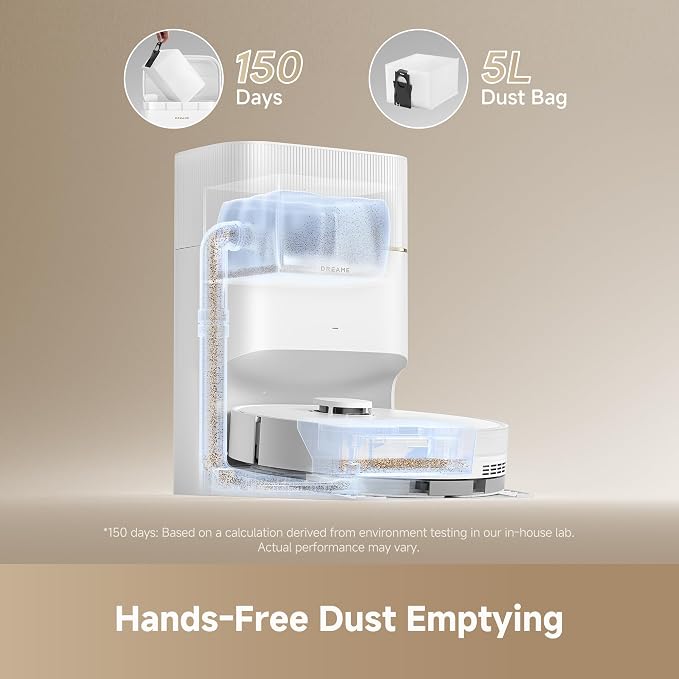 D20 Pro Plus Robot Vacuum, 13,000Pa Suction, DuoBrush for Pet Hair, Corner Cleaning, Self Emptying, LDS Navigation Laser