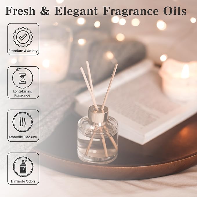 Dark Nights Journey Fragrance Oils for Aromatherapy, 3.38FL.OZ Diffuser Oils for Home, Perfect for Aromatherapy, Humidifiers