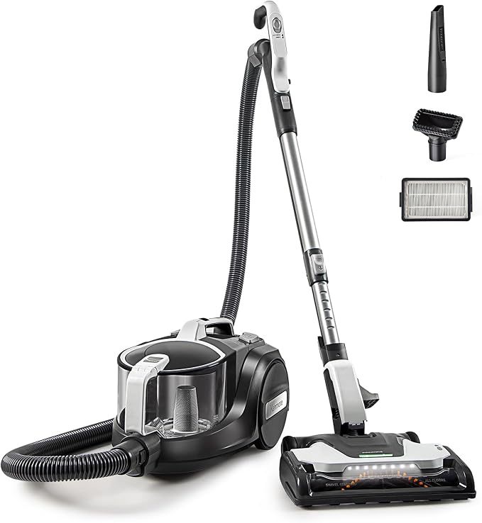 DC5070.01 Upgrade 500 Series Bagless Canister Vacuum with Hair Eliminator Brushroll,2-Motor Cyclonic Technology