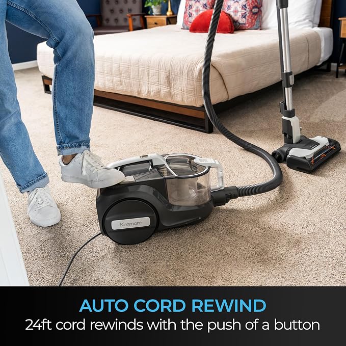 DC5070.01 Upgrade 500 Series Bagless Canister Vacuum with Hair Eliminator Brushroll,2-Motor Cyclonic Technology, alternate