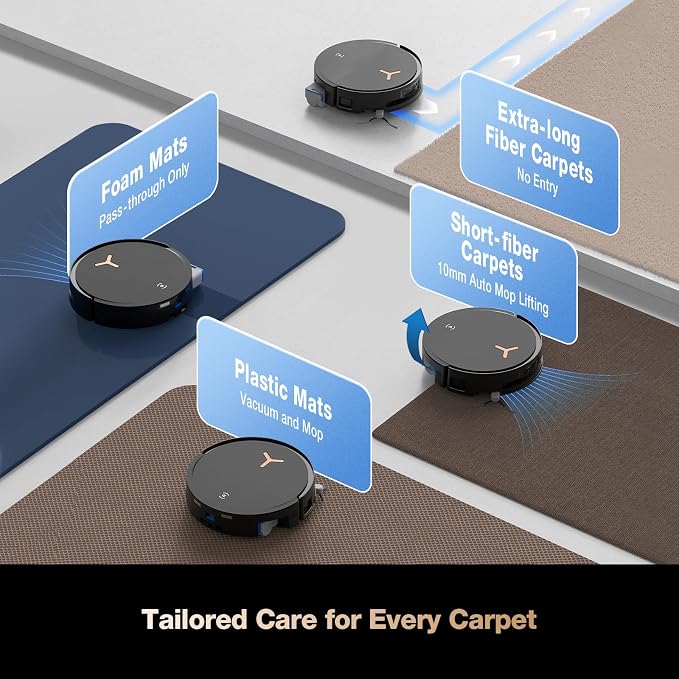 DEEBOT X8 PRO OMNI Robot Vacuum and Mop, 18000Pa, OZMO ROLLER Instant Self-Washing Mopping, 167°F Hot Water Mop Washing