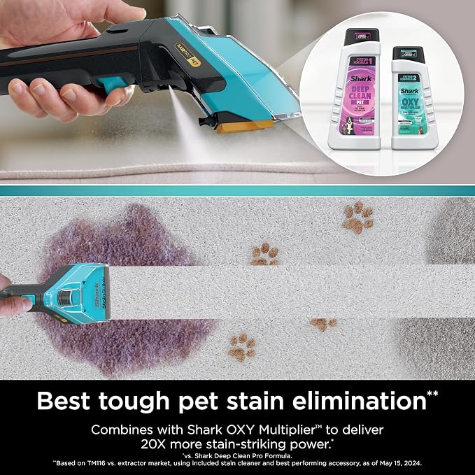 Deep Clean Pet Formula for All Upright and Portable Carpet Cleaners,Formulated for All Carpets,Upholstery & Area Rugs,Tackles