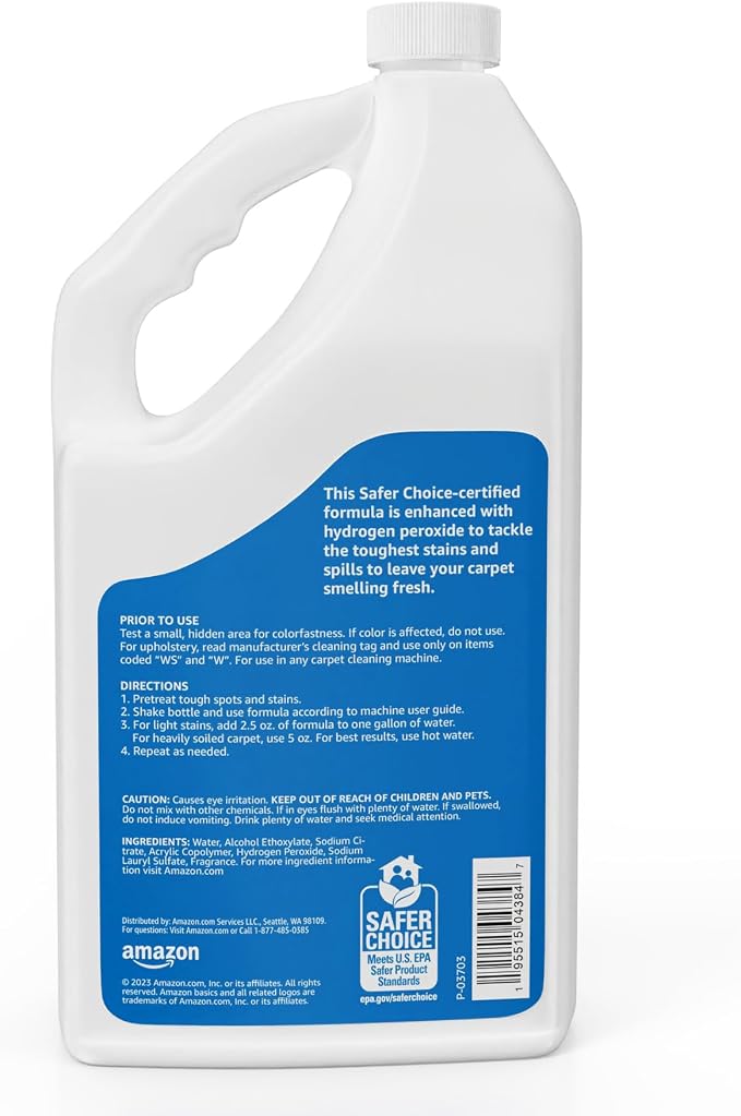 Deep Cleaning Carpet Cleaner, Stain and Odor Remover, Fresh Scent, 64 fl oz, alternate product view 2