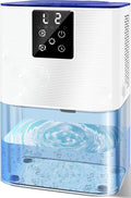 Dehumidifier, 3L/105 oz (1000 Sq Ft) Small Dehumidifiers for room, Bathroom, RV, Quiet with Auto Shut Off,Timer, 3 Setting