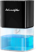 Dehumidifier 58OZ 1657ML Small Dehumidifier for Home Safety Dehumidification 5 Timers 3 Setting Modes Auto Shut Off