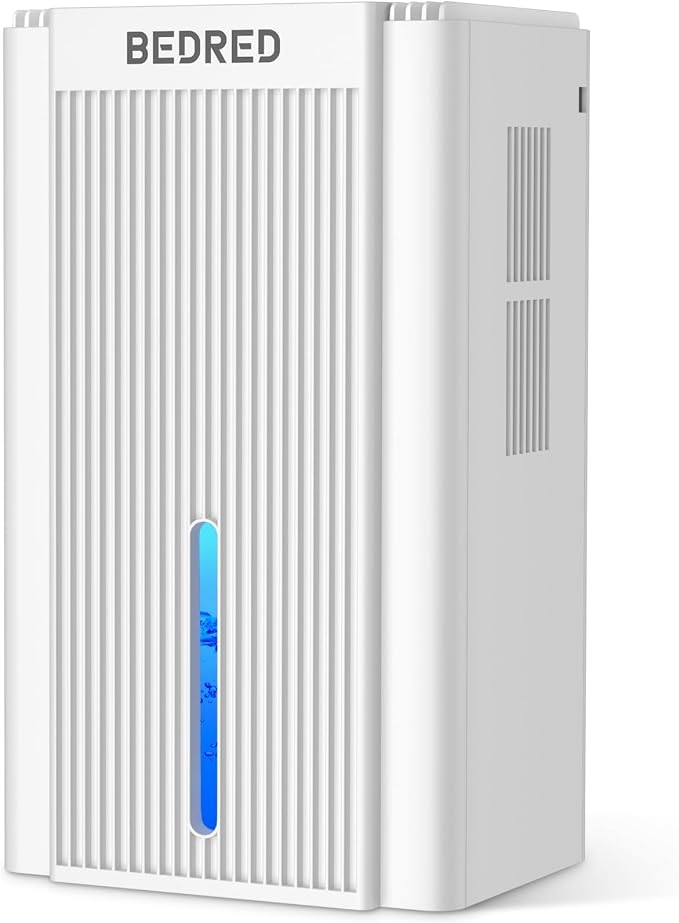 Dehumidifier, 95OZ Dehumidifier for Home 1000 Sq.Ft - Quiet with Auto Shut Off & Relaxing 7 Color Ambient Light,Ideal for