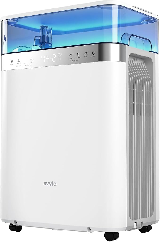 Dehumidifier for Basement, 90 Pint/Day Ultra Efficient Energy Star 2025, 4500 Sq.Ft Coverage, 2.11 Gallon Top Tank, product