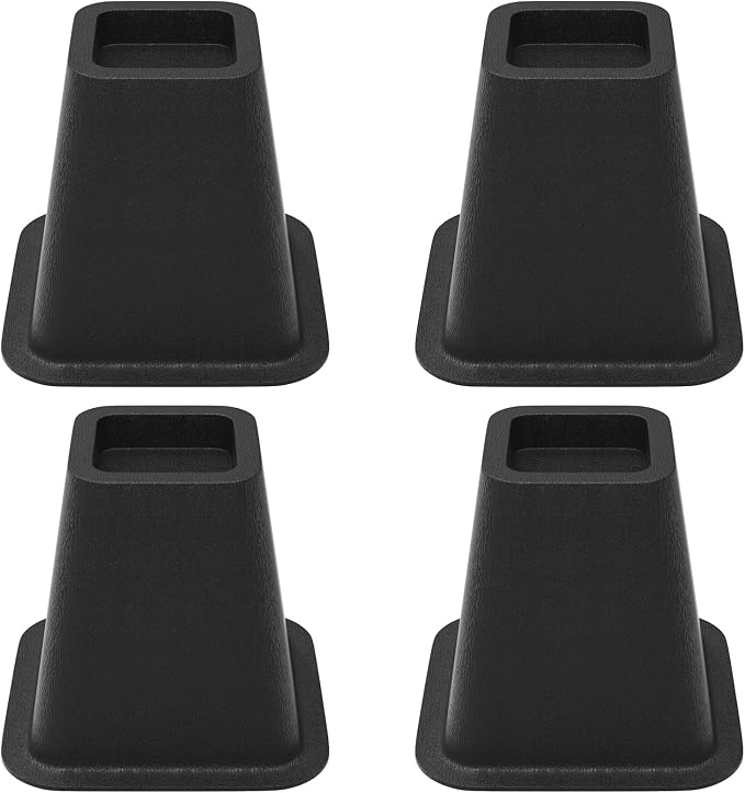 Dehumidifier Riser Kit 4-Pack, 6 Inch Heavy-Duty Universal Crawl Space Support for Optimal Drainage, Vibration & Noise
