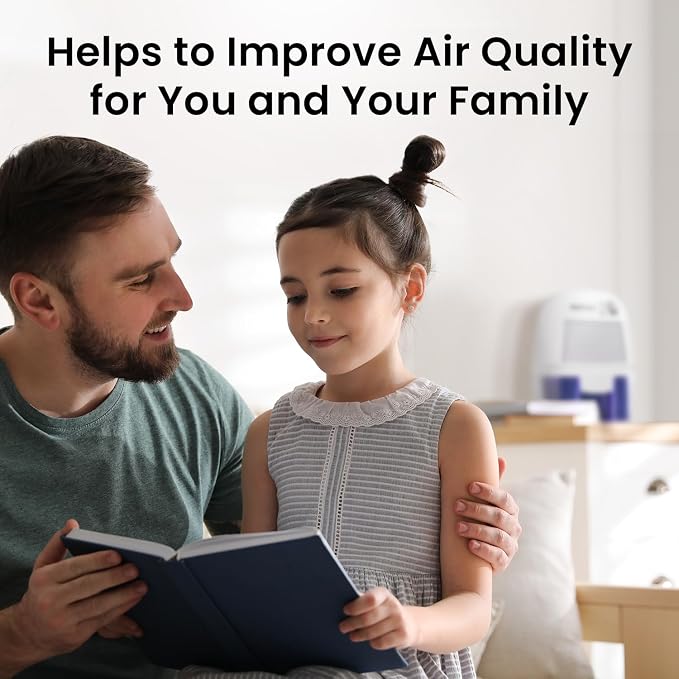 Dehumidifiers for Home,215sqft Small Dehumidifiers for Room,16oz Tank Portable Closet Dehumidifier Removes Humidity Mini