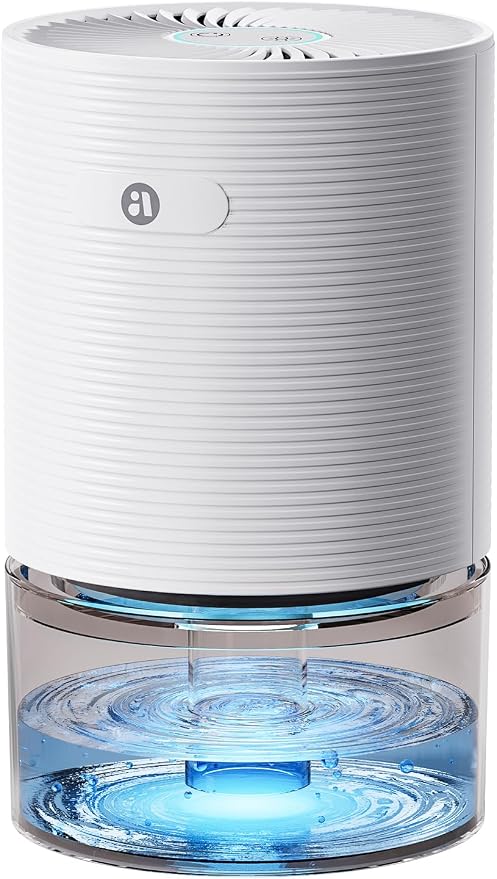 Dehumidifiers for Home, 25oz Dehumidifier for Bedroom with Auto-off, Ultra Quiet Energy Saving for Bathroom Closet Wardrobe