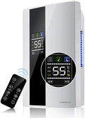 Dehumidifiers for Home, 323ft2 Quiet Remote Intelligent Dehumidifier for Home with Remote Control and Water Hose, product