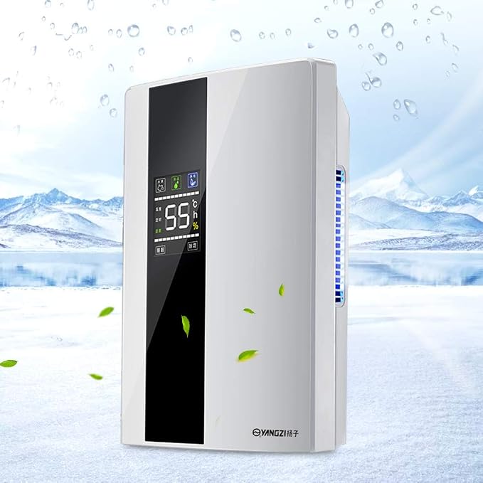 Dehumidifiers for Home, 323ft2 Quiet Remote Intelligent Dehumidifier for Home with Remote Control and Water Hose, alternate