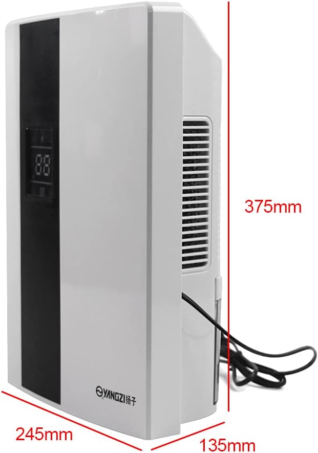 Dehumidifiers for Home, 323ft2 Quiet Remote Intelligent Dehumidifier for Home with Remote Control and Water Hose, alternate
