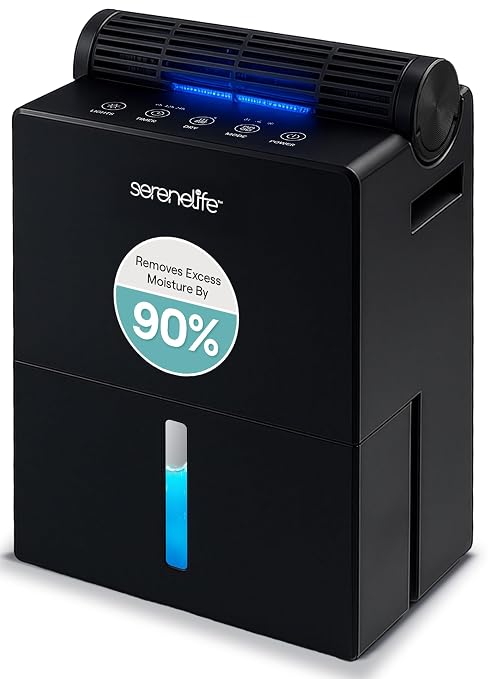 Dehumidifiers for Home, 91 Oz Quiet Dehumidifier for Bedroom, Bathroom, Basement with Removable Cylinder For Closet, Timer