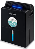 Dehumidifiers for Home, 91 Oz Quiet Dehumidifier for Bedroom, Bathroom, Basement with Removable Cylinder For Closet, Timer
