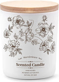 Deluxe Scented Candle for Women & Men, Vanilla Coconut Soy Wax Candle, 8 Oz Jar Candle for Home, product image