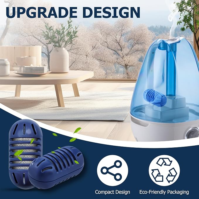 Demineralization Cartridge Compatible with Ultrasonic Humidifiers, help reduce Hard Water Build-Up, alternate
