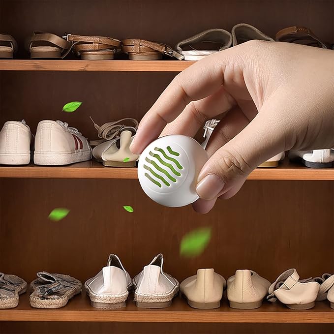 Deodorizer Balls, 8Pcs Shoe Deodorant Balls, Shoe Deodorizer, Shoes Ball Odor Eliminator, Shoes Odor Refreshing Car Air