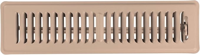 Desert Clay, 2x12, Premium Floor Register, All Steel Heavy Duty Vent Cover, product image