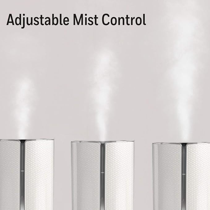 Designer Series Cool Mist Humidifier, Room Humidifiers, White, alternate product view 5