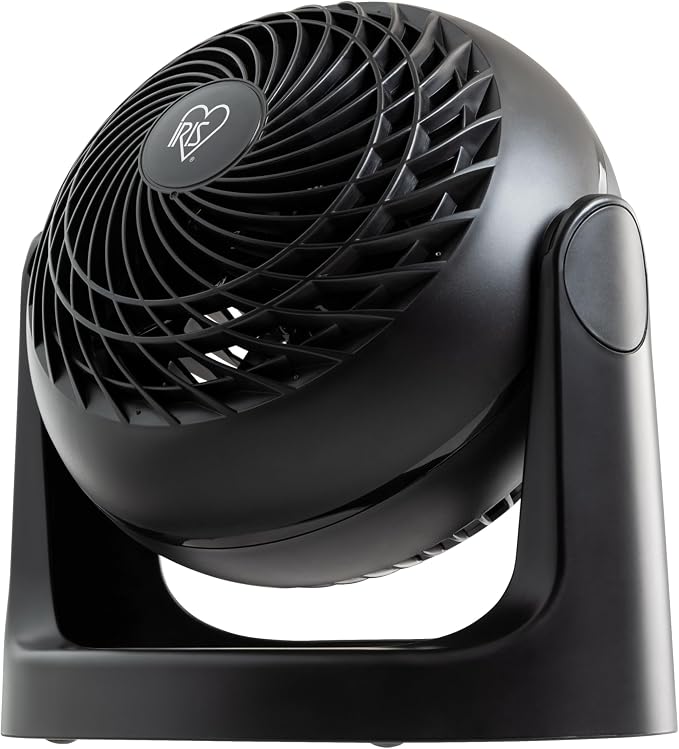 Desk Fan, Air Circulator, 3 Speeds, 52ft Max Air Distance, 360° Adjustable Tilt, 30 db Quiet Motor, Fan for