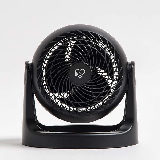Desk Fan, Air Circulator, 3 Speeds, 52ft Max Air Distance, 360° Adjustable Tilt, 30 db Quiet Motor, Fan for, alternate view 6