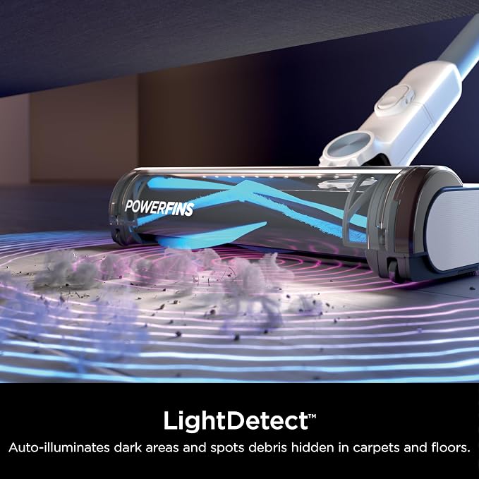 Detect Clean & Empty | Lightweight Cordless Vacuum Cleaner with Auto-Empty System | HEPA Filter, Portable Handheld