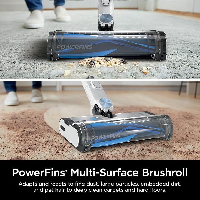 Detect Clean & Empty | Lightweight Cordless Vacuum Cleaner with Auto-Empty System | HEPA Filter, Portable Handheld