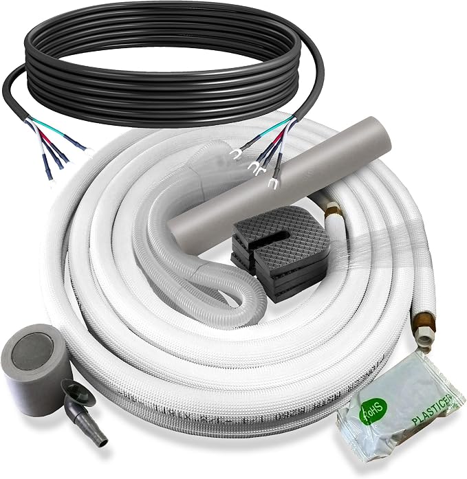 Diamante Pro 12,000 BTU 20 SEER2 230V High-Wall Ductless Mini-Split Air Conditioner Inverter Heat Pump with 16 Ft. Kit