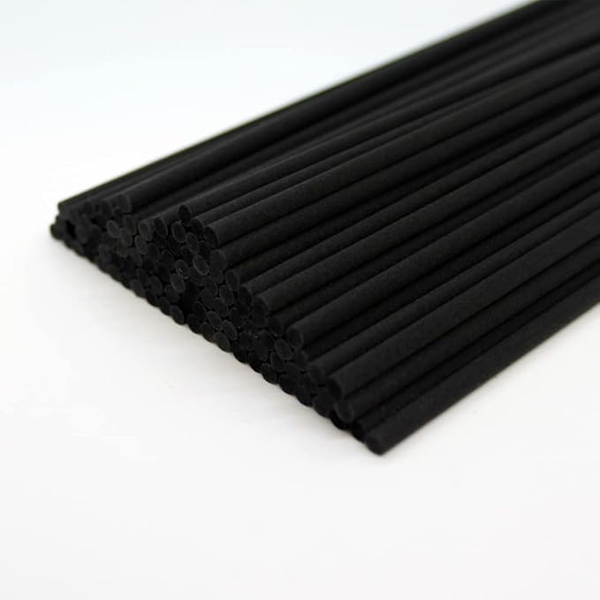 Diffuser Black Fiber Reed Sticks(100pcs, 8" x 4mm) / Diffuser Oil Refill, Home Fragrance, Aromatherapy, alternate product