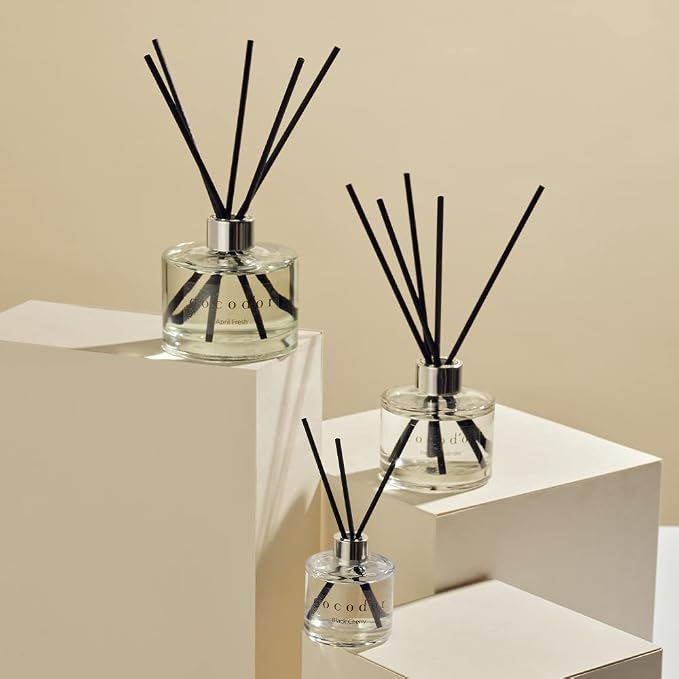 Diffuser Black Fiber Reed Sticks(100pcs, 8" x 4mm) / Diffuser Oil Refill, Home Fragrance, Aromatherapy, alternate product