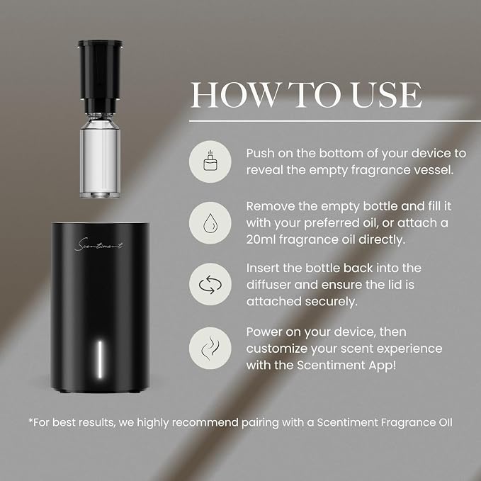 Diffuser Discovery Kit Limited Edition – Smart Portable Cold-Air Diffuser with Wi-Fi & Touch Controls, alternate product view