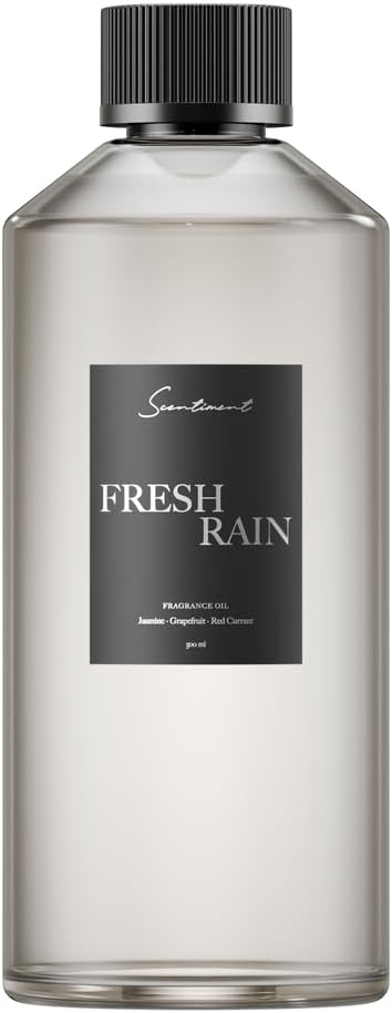 Diffuser Oil - Fresh Rain | Aromatherapy Home Fragrance | Inspired by Luxury Five Star Hotels | Luxurious Scent with Notes