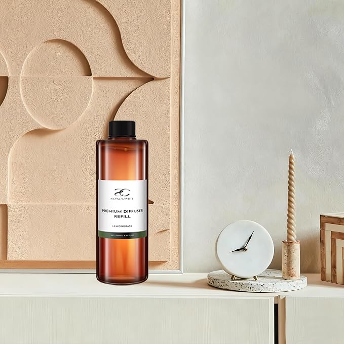 Diffuser Oil Luxury Essential Oils for Diffuser Refill & Air Freshener,Long-Lasting Natural Home Fragrance and Hotel Scent