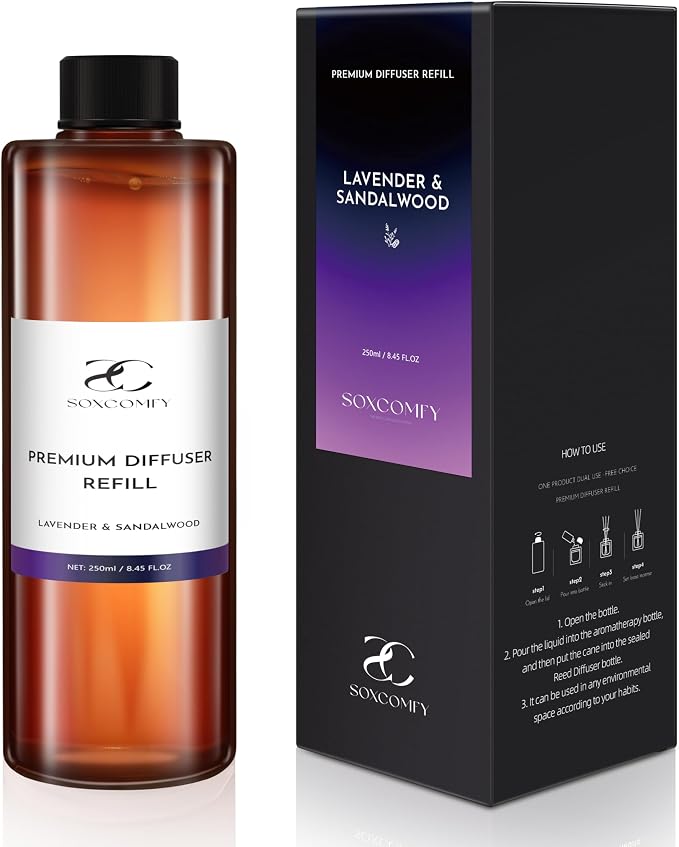 Diffuser Oil Luxury Essential Oils for Diffuser Refill & Air Freshener,Long-Lasting Natural Home Fragrance and Hotel Scent