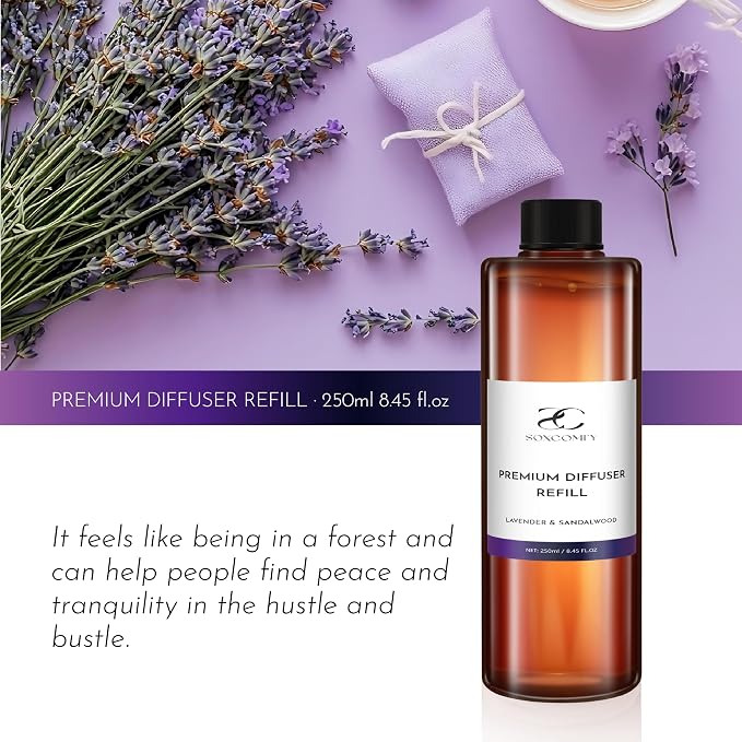 Diffuser Oil Luxury Essential Oils for Diffuser Refill & Air Freshener,Long-Lasting Natural Home Fragrance and Hotel Scent