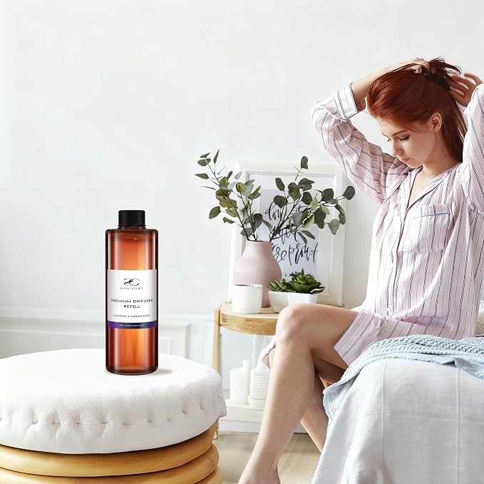 Diffuser Oil Luxury Essential Oils for Diffuser Refill & Air Freshener,Long-Lasting Natural Home Fragrance and Hotel Scent