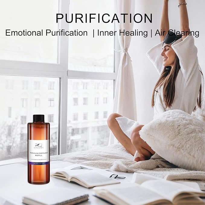 Diffuser Oil Luxury Essential Oils for Diffuser Refill & Air Freshener,Long-Lasting Natural Home Fragrance and Hotel Scent