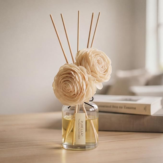 Diffuser Refill 120ml_White Tea_Floral Gardenia Scent Oil for Home, Hotel Air Essential Oils Scents, alternate product view 6