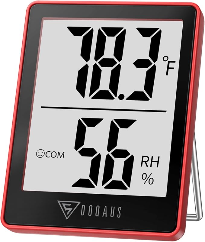 Digital Hygrometer Indoor Thermometer Humidity Gauge Room Thermometer with 5s Fast Refresh Accurate Temperature Humidity