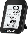 Digital Hygrometer with Max and Min Records 10s Fast Refresh Accurate-Hygrometer Room Thermometer Indoor for, product image