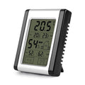Digital Indoor Thermometer and Hygrometer Monitor with Touch Screen, Comfort Indicator & 24-Hr History, High Accuracy Home