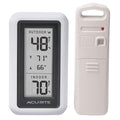 Digital Thermometer with Indoor, Outdoor Temperature and Daily High and Lows (00424CA), White 0 Count Plastic White, product