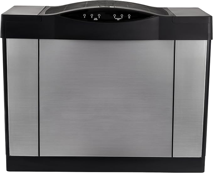 Digital Whole-House Console-Style Evaporative Humidifier (Silver), product image