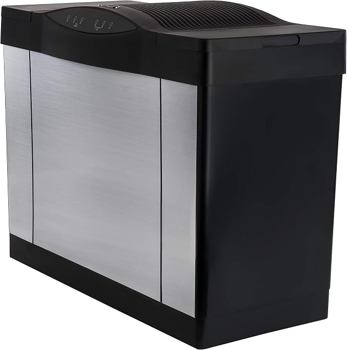 Digital Whole-House Console-Style Evaporative Humidifier (Silver), alternate product view 5