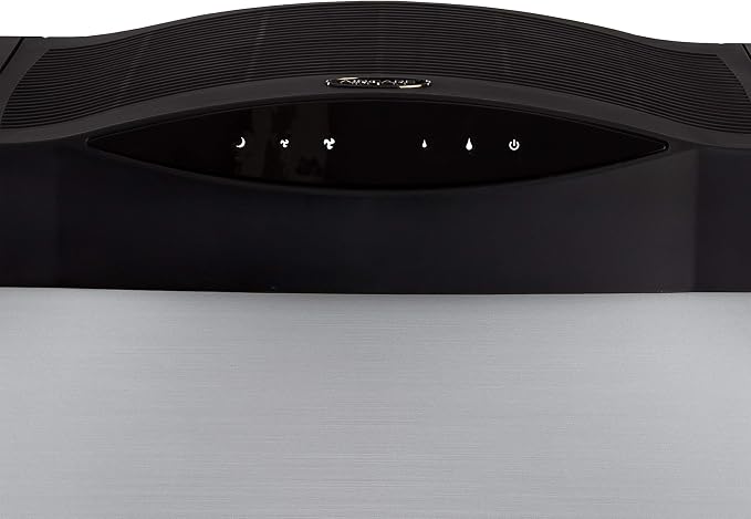 Digital Whole-House Console-Style Evaporative Humidifier (Silver), alternate product view 6